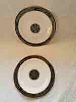 Amazon.co.jp: ロイヤルドルトン23㎝ケーキディナープレート2枚セット